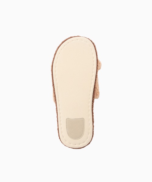 Casselini(キャセリーニ)の「Casselini HOME(キャセリーニ ホーム)アニマルルームシューズ(ルームシューズ/スリッパ・レディース・アイボリー/ベージュ/ミント・FREE)」の10枚目の写真