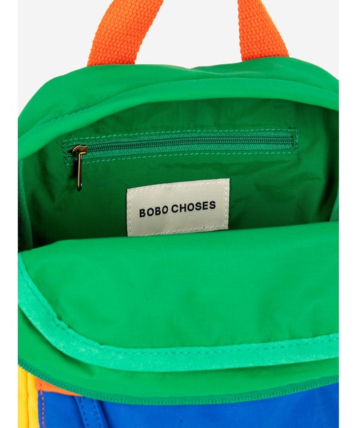 BOBO CHOSES(ボボショーズ)の「Bobo Choses Color Block backpack(バックパック/リュック・キッズ・マルチ・ONE SIZE)」の5枚目の写真