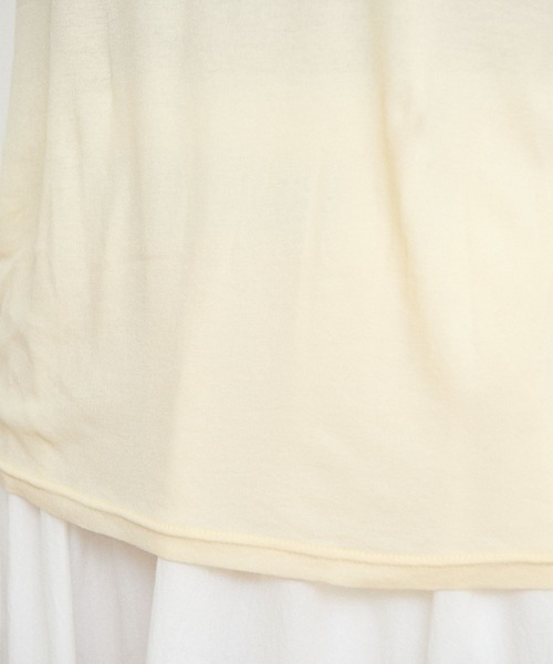 fig Ｌondon（フィグロンドン）の「moose Tshirt（Tシャツ/カットソー・レディース・ピンク/サックスブルー/イエロー/ダークブラウン・FREE）」の6枚目の写真