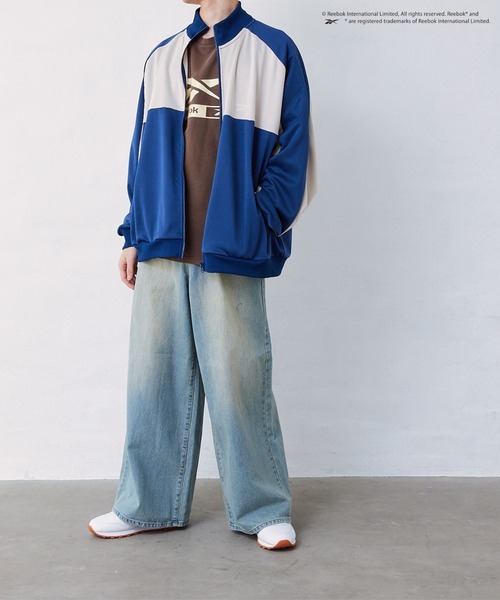 Fluffy BROTHERS(フラッフィーブラザーズ)の「【Reebok】トラックジャケット(大人サイズ)(その他アウター・メンズ・チャコールグレー/ネイビー・L/XL/M)」の1枚目の写真