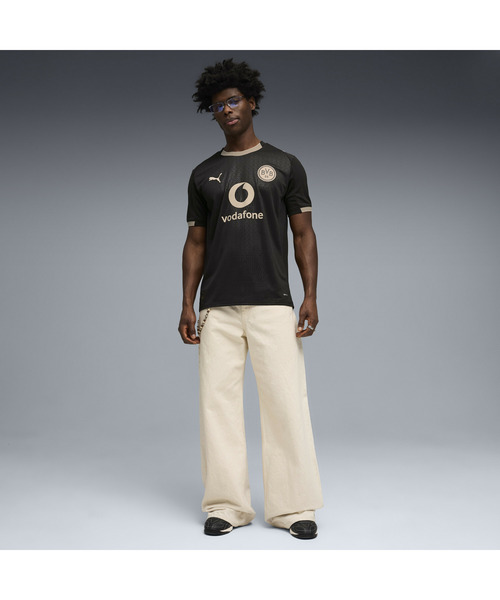 PUMA(プーマ)の「PUMA プーマ メンズ ドルトムント スペシャル エディション レプリカ 半袖(Tシャツ/カットソー・メンズ・ブラック/ブラック系その他・X-SMALL/SMALL/LARGE/MEDIUM/X-LARGE)」の12枚目の写真