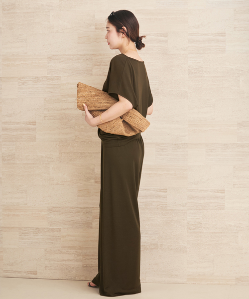 plage(プラージュ)の「Jersey Drape パンツ(その他パンツ・レディース・ブラウン/ブラック・34/36/38)」の18枚目の写真