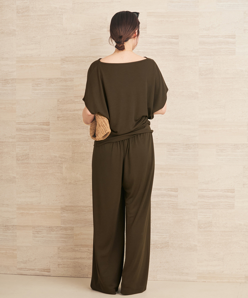 plage(プラージュ)の「Jersey Drape パンツ(その他パンツ・レディース・ブラウン/ブラック・34/36/38)」の17枚目の写真