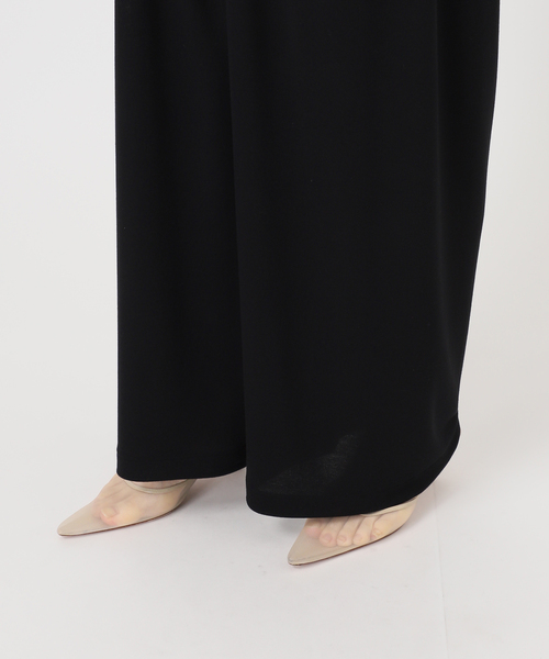 plage(プラージュ)の「Jersey Drape パンツ(その他パンツ・レディース・ブラウン/ブラック・34/36/38)」の7枚目の写真