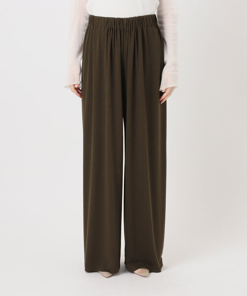 plage(プラージュ)の「Jersey Drape パンツ(その他パンツ・レディース・ブラウン/ブラック・34/36/38)」の4枚目の写真