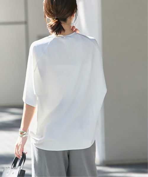 JOURNAL STANDARD(ジャーナルスタンダード)の「《追加》【接触冷感】クールタッチ ORIGAMI Sleeveプルオーバー(Tシャツ/カットソー・レディース・ブラック/ホワイト/ブラウン/タン・FREE)」の7枚目の写真