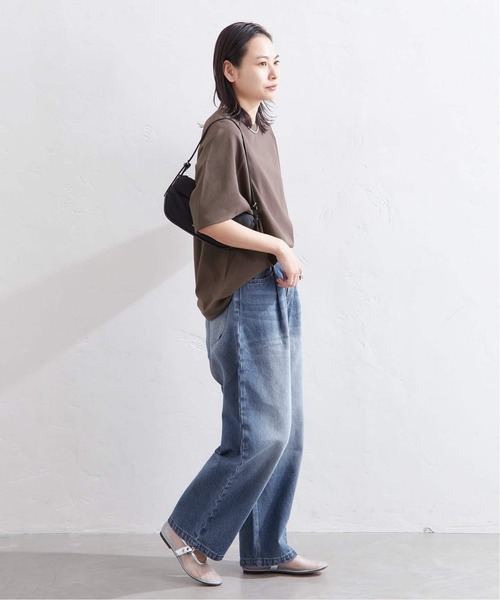 JOURNAL STANDARD(ジャーナルスタンダード)の「《追加》【接触冷感】クールタッチ ORIGAMI Sleeveプルオーバー(Tシャツ/カットソー・レディース・ブラック/ホワイト/ブラウン/タン・FREE)」の9枚目の写真