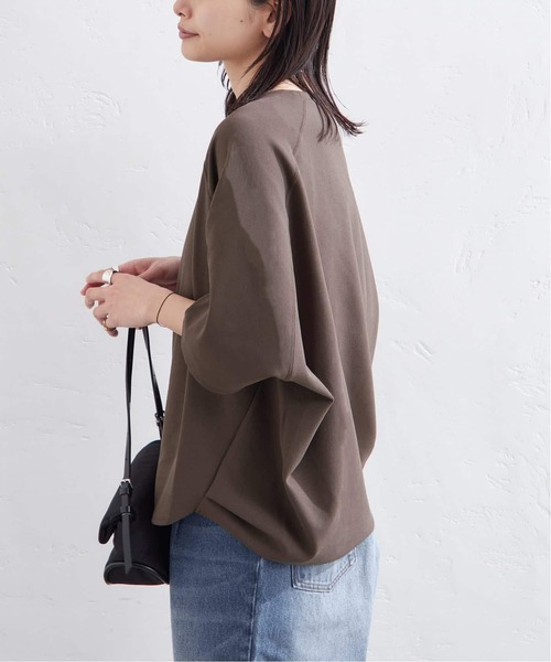 JOURNAL STANDARD(ジャーナルスタンダード)の「《追加》【接触冷感】クールタッチ ORIGAMI Sleeveプルオーバー(Tシャツ/カットソー・レディース・ブラック/ホワイト/ブラウン/タン・FREE)」の10枚目の写真