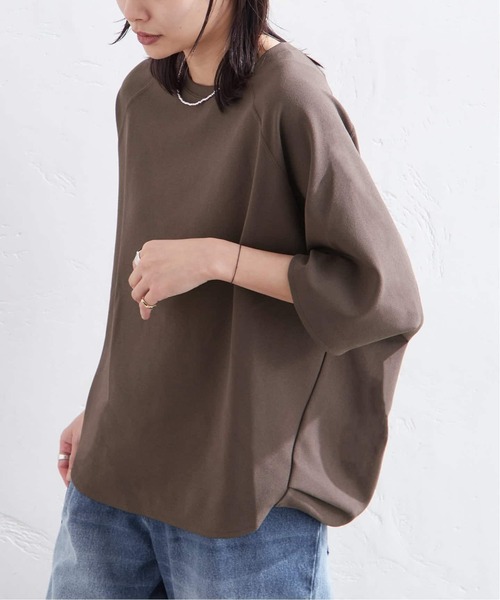 JOURNAL STANDARD(ジャーナルスタンダード)の「《追加》【接触冷感】クールタッチ ORIGAMI Sleeveプルオーバー(Tシャツ/カットソー・レディース・ブラック/ホワイト/ブラウン/タン・FREE)」の11枚目の写真