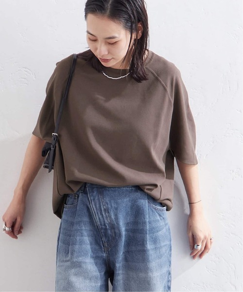 JOURNAL STANDARD(ジャーナルスタンダード)の「《追加》【接触冷感】クールタッチ ORIGAMI Sleeveプルオーバー(Tシャツ/カットソー・レディース・ブラック/ホワイト/ブラウン/タン・FREE)」の12枚目の写真