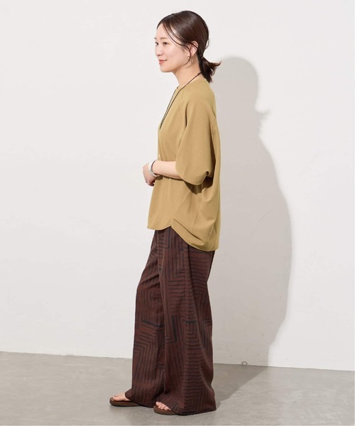 JOURNAL STANDARD(ジャーナルスタンダード)の「《追加》【接触冷感】クールタッチ ORIGAMI Sleeveプルオーバー(Tシャツ/カットソー・レディース・ブラック/ホワイト/ブラウン/タン・FREE)」の14枚目の写真