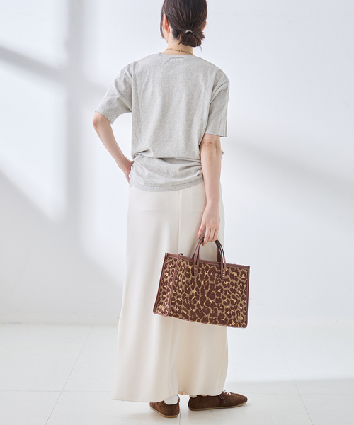 journal standard L'essage(ジャーナルスタンダードレサージュ)の「【MIXTA/ミクスタ】CALIFORNIA TABBY CAT CREW Tシャツ(Tシャツ/カットソー・レディース・ブラック/アイボリー/チャコールグレー・MEDIUM)」の14枚目の写真