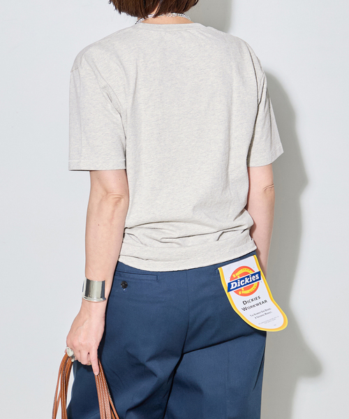 journal standard L'essage(ジャーナルスタンダードレサージュ)の「【MIXTA/ミクスタ】CALIFORNIA TABBY CAT CREW Tシャツ(Tシャツ/カットソー・レディース・ブラック/アイボリー/チャコールグレー・MEDIUM)」の17枚目の写真
