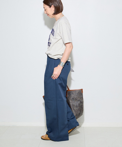 journal standard L'essage(ジャーナルスタンダードレサージュ)の「【MIXTA/ミクスタ】CALIFORNIA TABBY CAT CREW Tシャツ(Tシャツ/カットソー・レディース・ブラック/アイボリー/チャコールグレー・MEDIUM)」の19枚目の写真