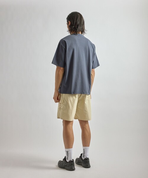 Saturdays NYC（サタデーズ ニューヨークシティ ）の「Beach Chair Ozone Wash Relaxed SS Tee（Tシャツ/カットソー・メンズ・スミクロ/ネイビー/キナリ・M/L/XL/S）」の14枚目の写真