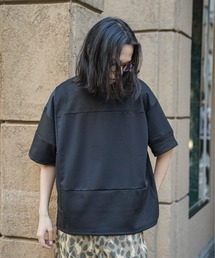 ATELANE /パッチワーク切替TEE