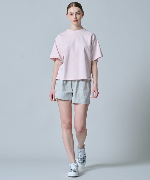 DOUBLE STANDARD CLOTHING（ダブルスタンダードクロージング）の「ヘビーコットン天竺 バックフリルTシャツ（Tシャツ/カットソー・レディース・オフホワイト/ピンク・FREE）」の15枚目の写真