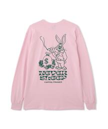 MANASTASH（マナスタッシュ）の「MANASTASH マナスタッシュ CiTee L S RABBIT シティーロングスリーブラビット（Tシャツ/カットソー）」