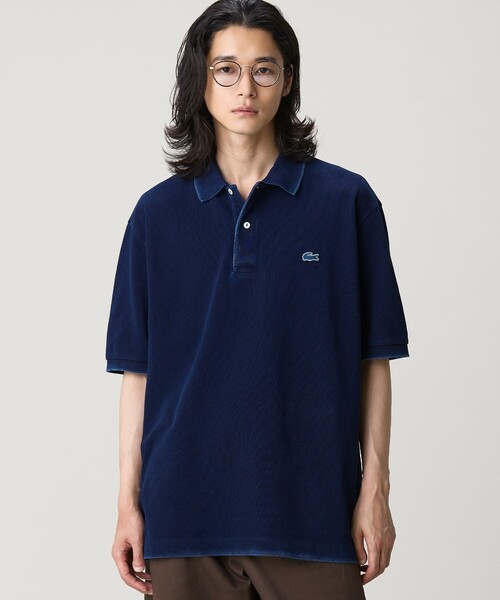 LACOSTE(ラコステ)の「オーバーサイズ インディゴ ポロシャツ(ポロシャツ・メンズ・ダークインディゴブルー/インディゴブルー・4/3/2/5)」の22枚目の写真