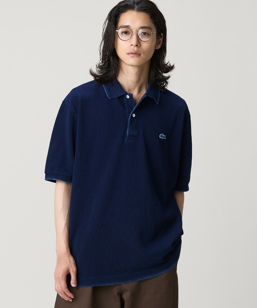 LACOSTE(ラコステ)の「オーバーサイズ インディゴ ポロシャツ(ポロシャツ・メンズ・ダークインディゴブルー/インディゴブルー・4/3/2/5)」の9枚目の写真