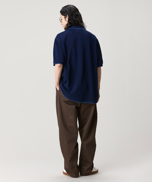 LACOSTE(ラコステ)の「オーバーサイズ インディゴ ポロシャツ(ポロシャツ・メンズ・ダークインディゴブルー/インディゴブルー・4/3/2/5)」の17枚目の写真