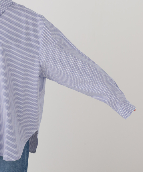 Deuxieme Classe（ドゥーズィエムクラス）の「【LA PISCINE/ラ ピシーヌ】SHIRT（シャツ/ブラウス・レディース・スカイブルー・FREE）」の12枚目の写真