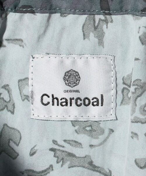 Charcoal TOKYO(チャコールトーキョー)の「【別注】<Charcoal>バギー パンツ 遮熱 UVカット 接触冷感 吸水速乾(その他パンツ・レディース・ネイビー/グレー系・FREE)」の6枚目の写真