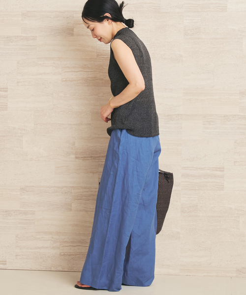 plage（プラージュ）の「Seamless Bottleneck ニット（ニット/セーター・レディース・ベージュ/ホワイト/チャコールグレー・FREE）」の16枚目の写真