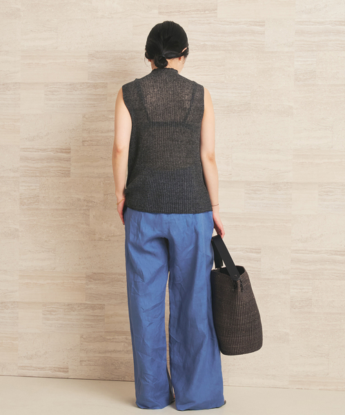 plage（プラージュ）の「Seamless Bottleneck ニット（ニット/セーター・レディース・ベージュ/ホワイト/チャコールグレー・FREE）」の17枚目の写真