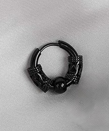 SBG ゴシックボールフープピアス / イヤリング 片耳