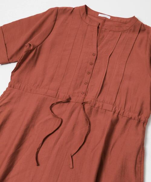 ITEMS URBANRESEARCH(アイテムズ アーバンリサーチ)の「ウエストマーク半袖ワンピース(ワンピース・レディース・ブラック/ブラウン/オレンジ・FREE)」の20枚目の写真