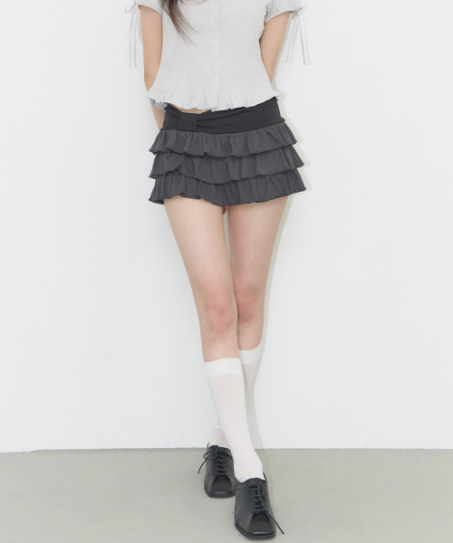 ILLIGO(イリゴ)の「ボウカンカンスカートパンツチャコール(スカート・レディース・その他・SMALL/MEDIUM)」の8枚目の写真