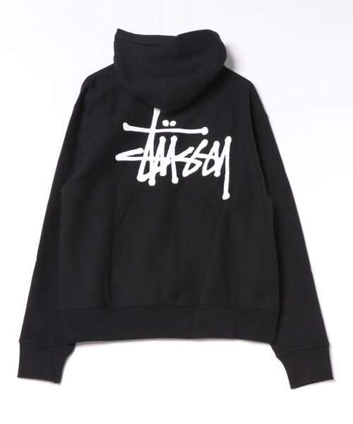 STUSSY(ステューシー)の「【STUSSY】ステューシー BASIC LOGO raising of HOODIE / STTUSSY.02(パーカー・レディース・グレー/ブラック・MEDIUM/LARGE/X-LARGE)」の7枚目の写真
