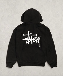 STUSSY | 【STUSSY】ステューシー BASIC LOGO raising of HOODIE / STTUSSY.02(パーカー)