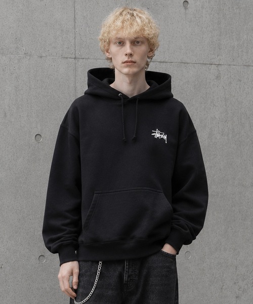 STUSSY(ステューシー)の「【STUSSY】ステューシー BASIC LOGO raising of HOODIE / STTUSSY.02(パーカー・レディース・グレー/ブラック・MEDIUM/LARGE/X-LARGE)」の22枚目の写真
