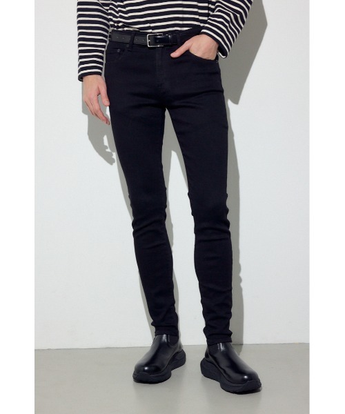 AZUL by moussy(アズールバイマウジー)の「AZUL DENIM スキニー(デニムパンツ・メンズ・ブラック/ブルー・X-SMALL/MEDIUM/LARGE/SMALL/X-LARGE)」の1枚目の写真