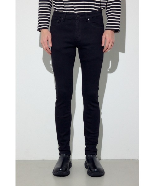 AZUL by moussy(アズールバイマウジー)の「AZUL DENIM スキニー(デニムパンツ・メンズ・ブラック/ブルー・X-SMALL/MEDIUM/LARGE/SMALL/X-LARGE)」の5枚目の写真
