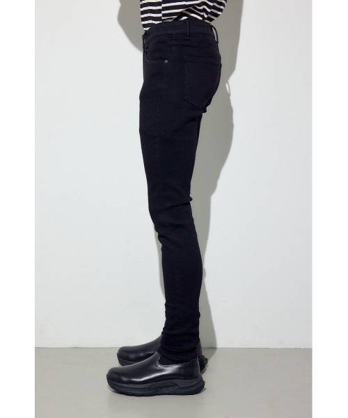 AZUL by moussy(アズールバイマウジー)の「AZUL DENIM スキニー(デニムパンツ・メンズ・ブラック/ブルー・X-SMALL/MEDIUM/LARGE/SMALL/X-LARGE)」の6枚目の写真