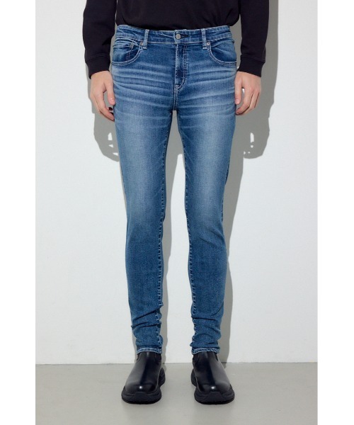 AZUL by moussy(アズールバイマウジー)の「AZUL DENIM スキニー(デニムパンツ・メンズ・ブラック/ブルー・X-SMALL/MEDIUM/LARGE/SMALL/X-LARGE)」の14枚目の写真