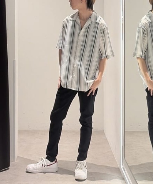 AZUL by moussy(アズールバイマウジー)の「AZUL DENIM スキニー(デニムパンツ・メンズ・ブラック/ブルー・X-SMALL/MEDIUM/LARGE/SMALL/X-LARGE)」の21枚目の写真