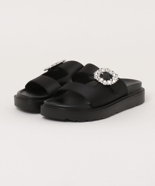 ABC SELECT エービーシーセレクト BIJOU FLAT SANDAL ビジュ―フラット