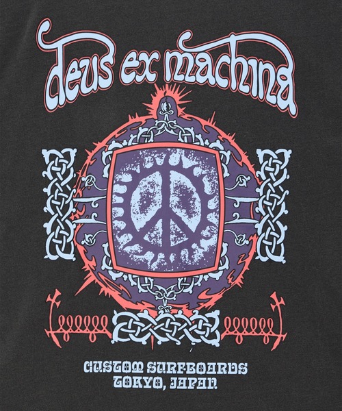 DEUS EX MACHINA(デウスエクスマキナ)の「VIRTUAL INSANITY TEE(Tシャツ/カットソー・メンズ・ホワイト/ダークグレー・L/M/S)」の10枚目の写真