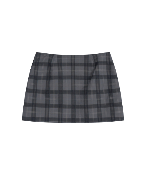 Rest&Recreation（レストアンドレクリエーション）の「RR CHECK MINI SKIRT - CHARCOAL（スカート・レディース・その他・SMALL/MEDIUM）」の2枚目の写真
