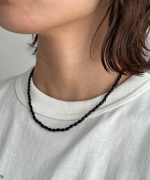 CPCM（シーピーシーエム）の「グラスビーズネックレス（リング）」