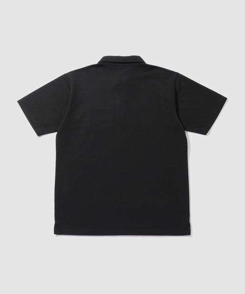 NAVY(ネイビー)の「【SARARI /サラリ】接触冷感 リップル 無地 スキッパー 半袖ポロシャツ(ポロシャツ・メンズ・グレー/ホワイト/ブラック/ネイビー・XL/S/M/L)」の18枚目の写真