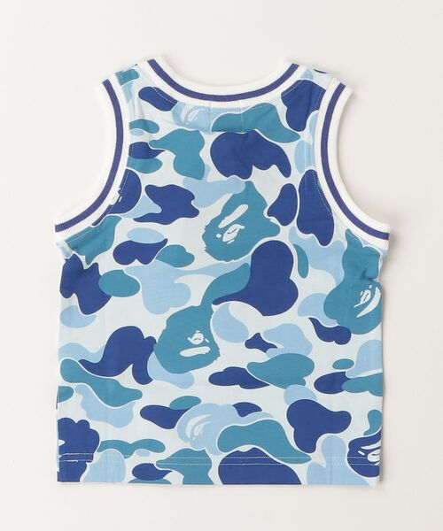 A BATHING APE（アベイシングエイプ）の「ABC CAMO COLLEGE TANK TOP（タンクトップ・キッズ・ピンク/イエロー/ブルー・90/110/140/130/100/120）」の13枚目の写真