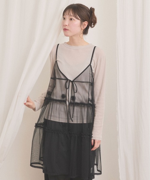 fig Ｌondon（フィグロンドン）の「mellow pullover（Tシャツ/カットソー・レディース・ダークブラウン/グレー/ピンク・FREE）」の5枚目の写真