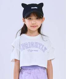 minimal | 【インナーつき】肩あきクロップド半袖Tシャツセット(Tシャツ/カットソー)