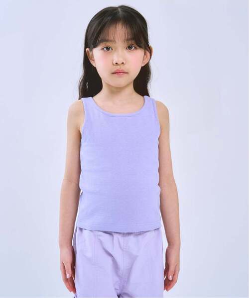 minimal（ミニマル）の「【インナーつき】肩あきクロップド半袖Tシャツセット（Tシャツ/カットソー・キッズ・オフホワイト/チェリーピンク/ブラック・100cm/110cm/120cm/130cm/140cm）」の7枚目の写真