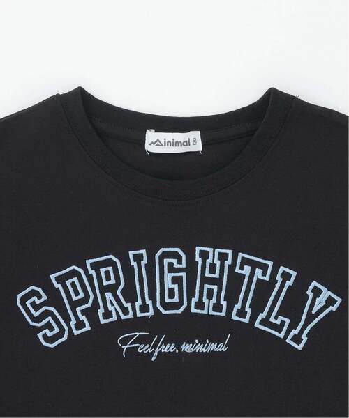 minimal（ミニマル）の「【インナーつき】肩あきクロップド半袖Tシャツセット（Tシャツ/カットソー・キッズ・オフホワイト/チェリーピンク/ブラック・100cm/110cm/120cm/130cm/140cm）」の14枚目の写真
